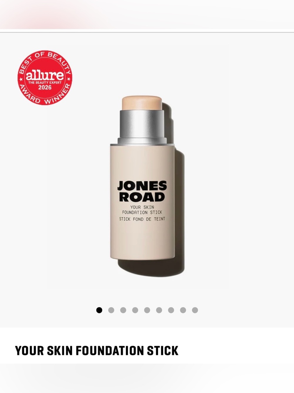 Jones Road Your Skin Foundation Stick - Beige
